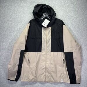 Smartwool Jiberish Jacket Mens Large Merino Sport Ultra Hooded Windbreaker